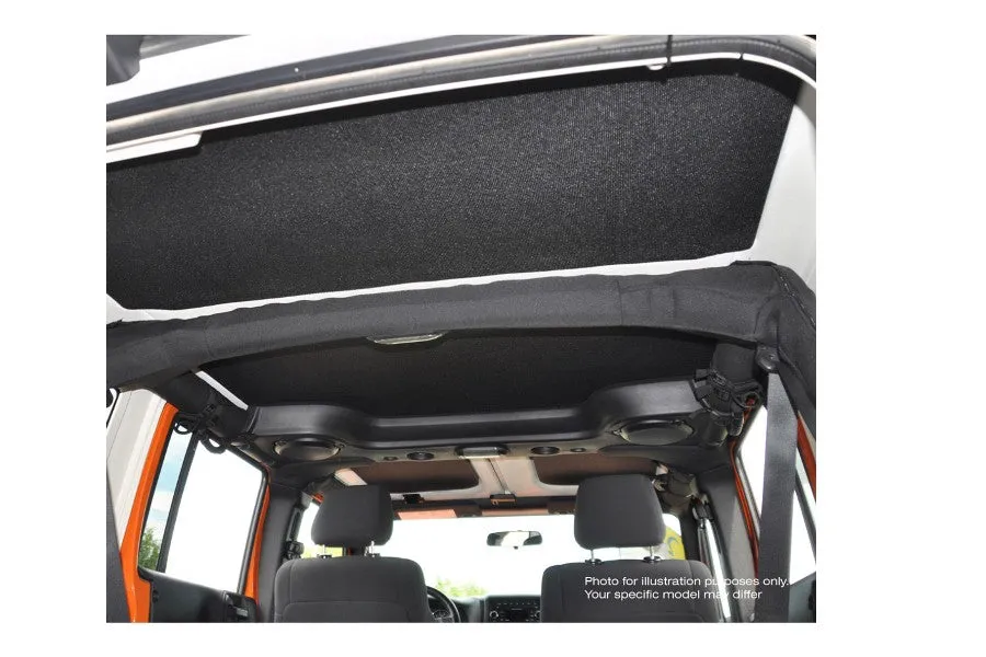 2011-18 Jeep Wrangler JK 4-Door Design Engineering Headliner Only, Black Original Finish