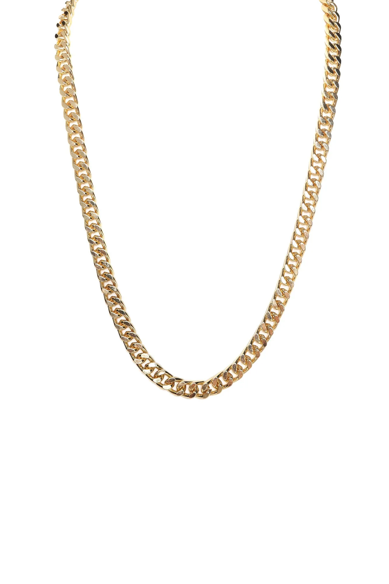 30″ Joe's Cuban Link Chain Necklace - Gold