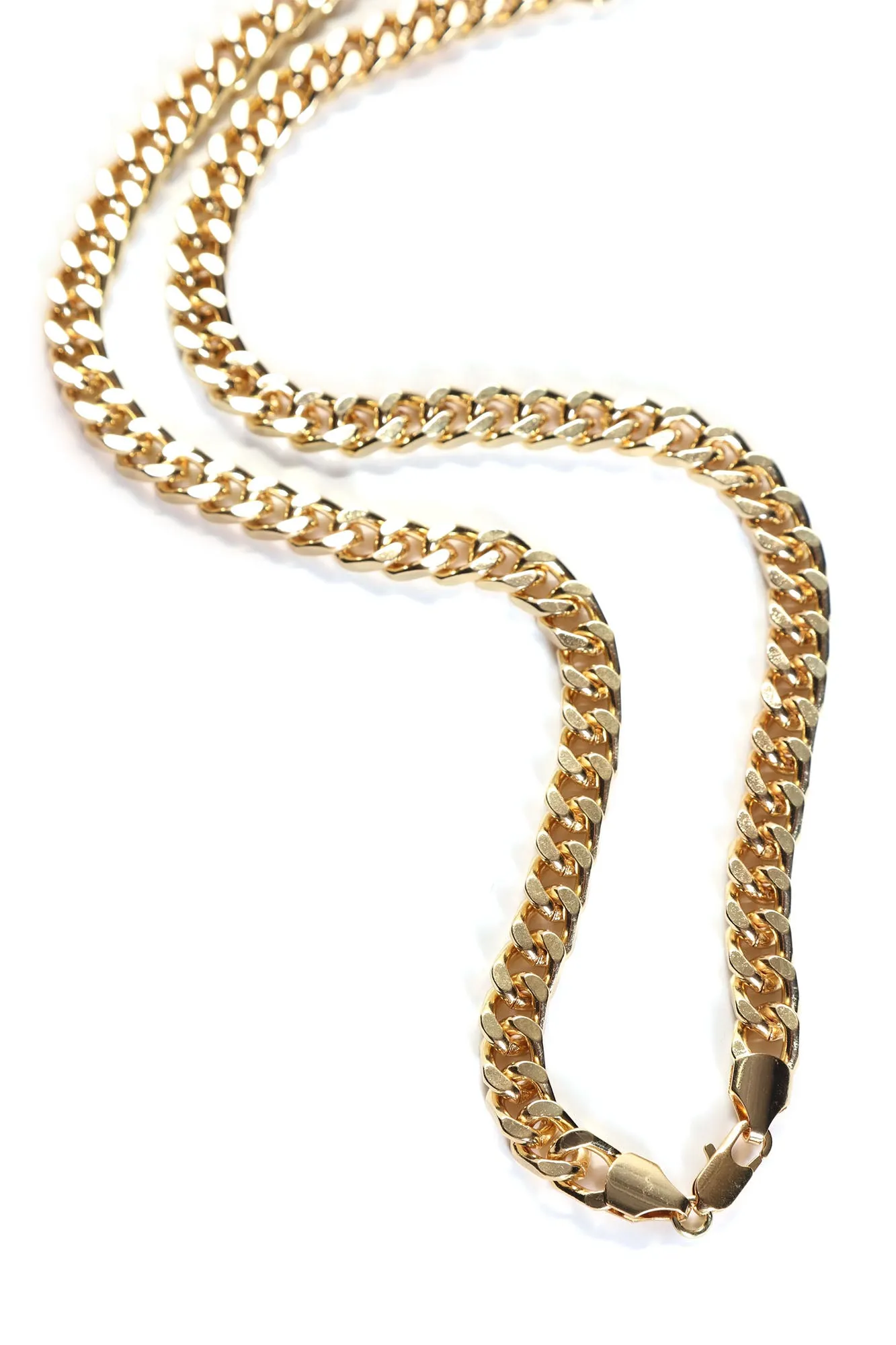 30″ Joe's Cuban Link Chain Necklace - Gold