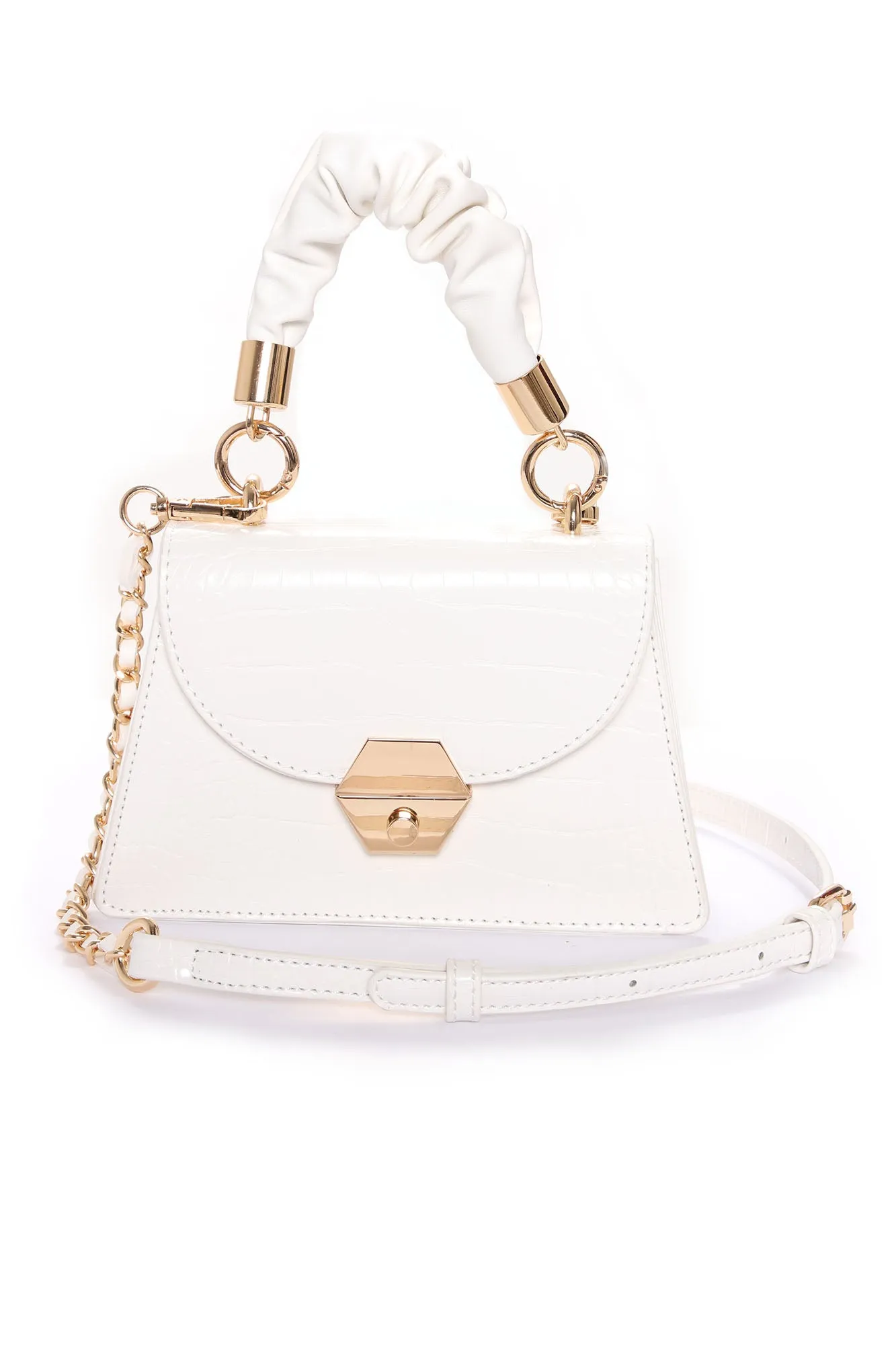 A Big City Girl Handbag - White