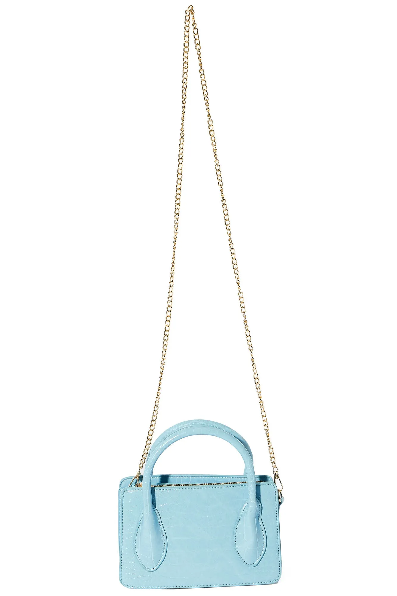 Admiring You Satchel Bag - Blue