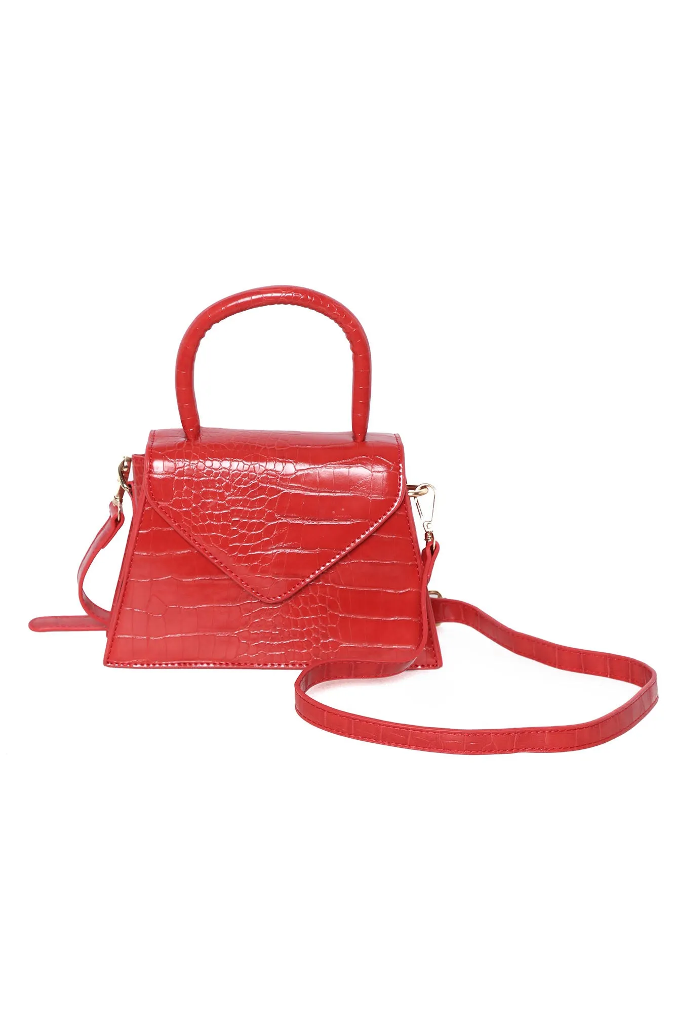 All Corners Trapeze Bag - Red