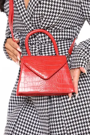 All Corners Trapeze Bag - Red