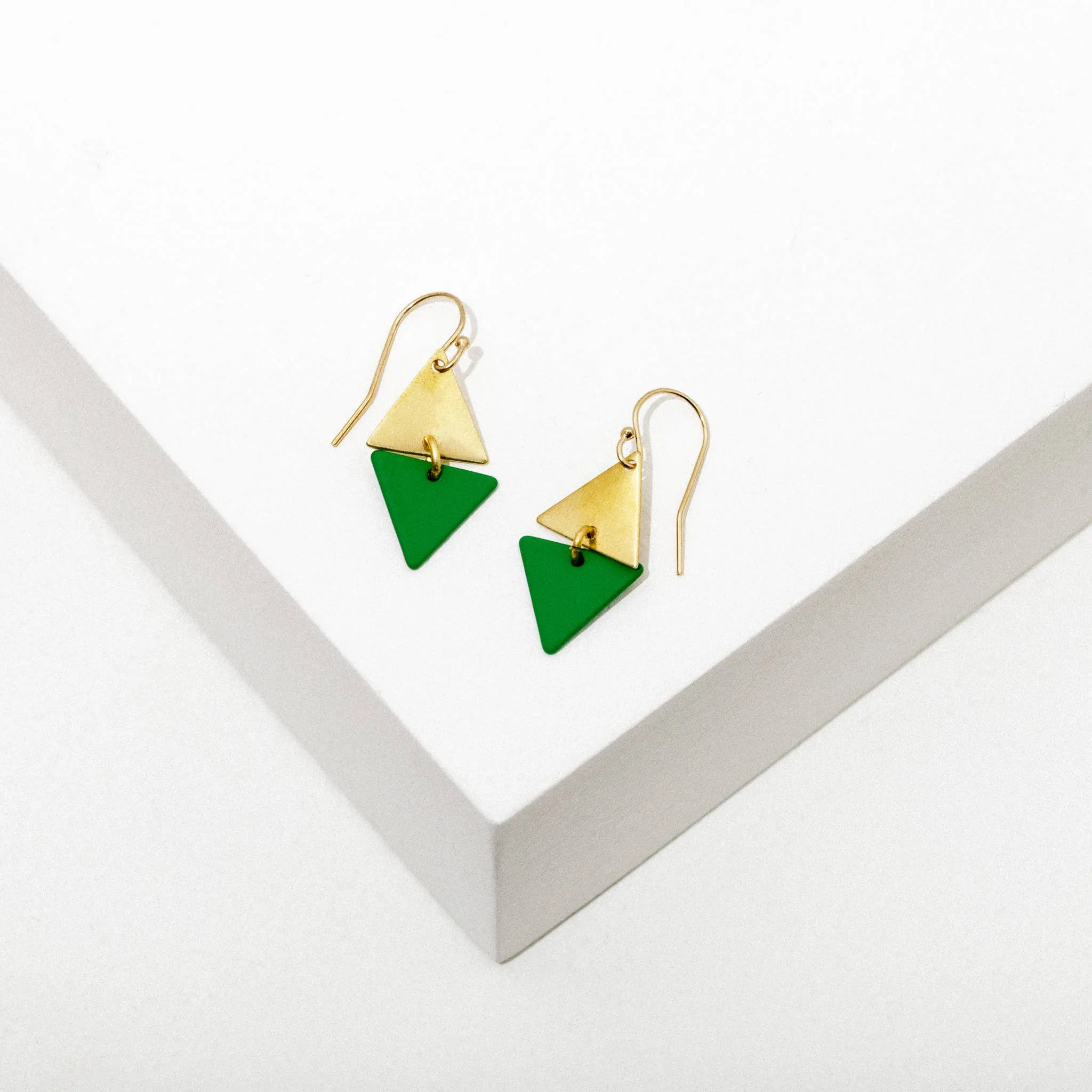 Alta Earrings - Green