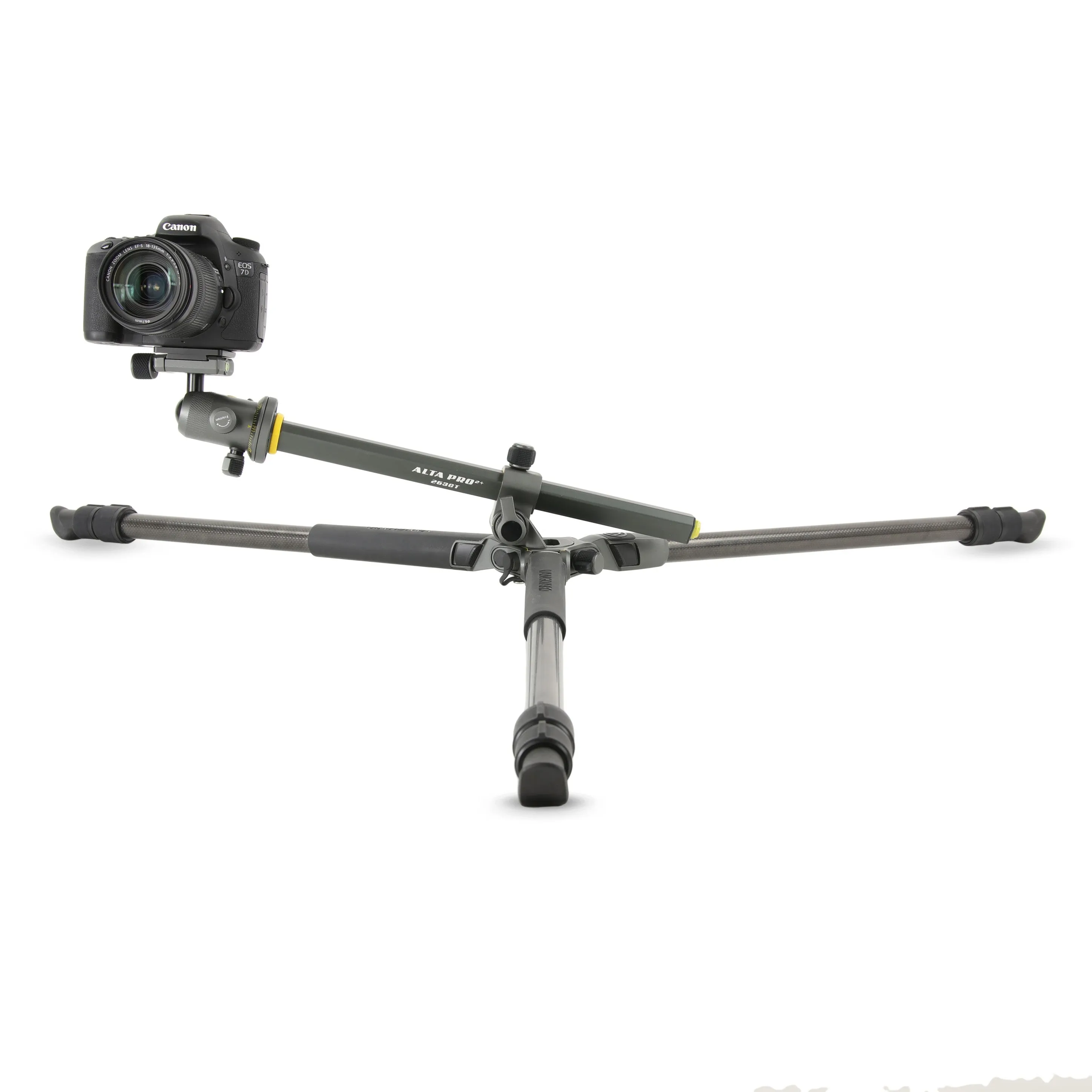 Alta Pro 2  263CB 100 | Carbon Tripod with Multi-Action Ball Head | Overhead Shooting