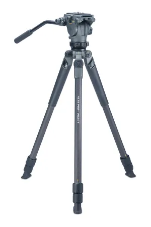 ALTA PRO 2V 263CVP Carbon Tripod with 2-Way Video Pan Head - Rated at 11lbs/5kg