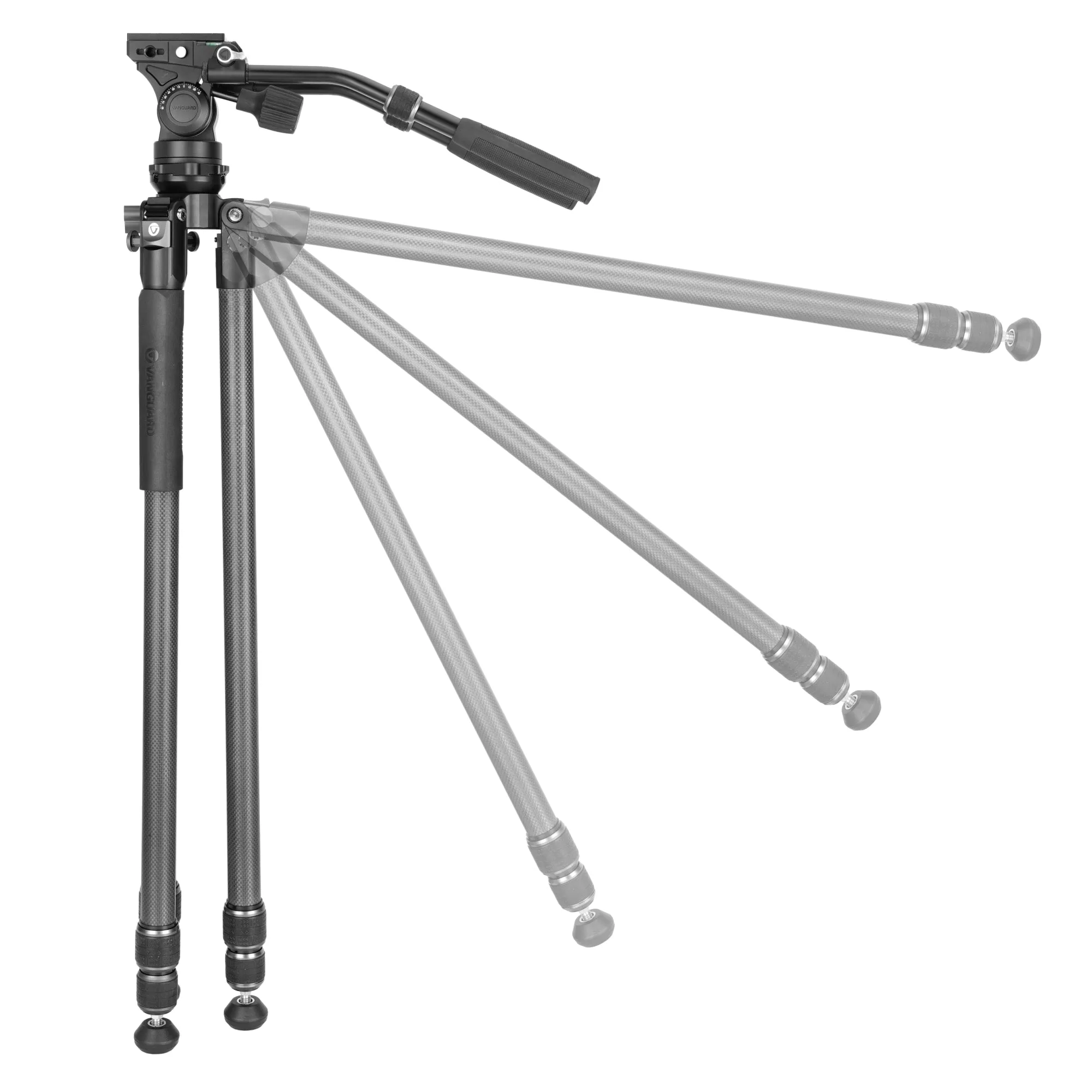 Alta Pro 3VL 303CV18 Carbon Video Tripod with Pan Head