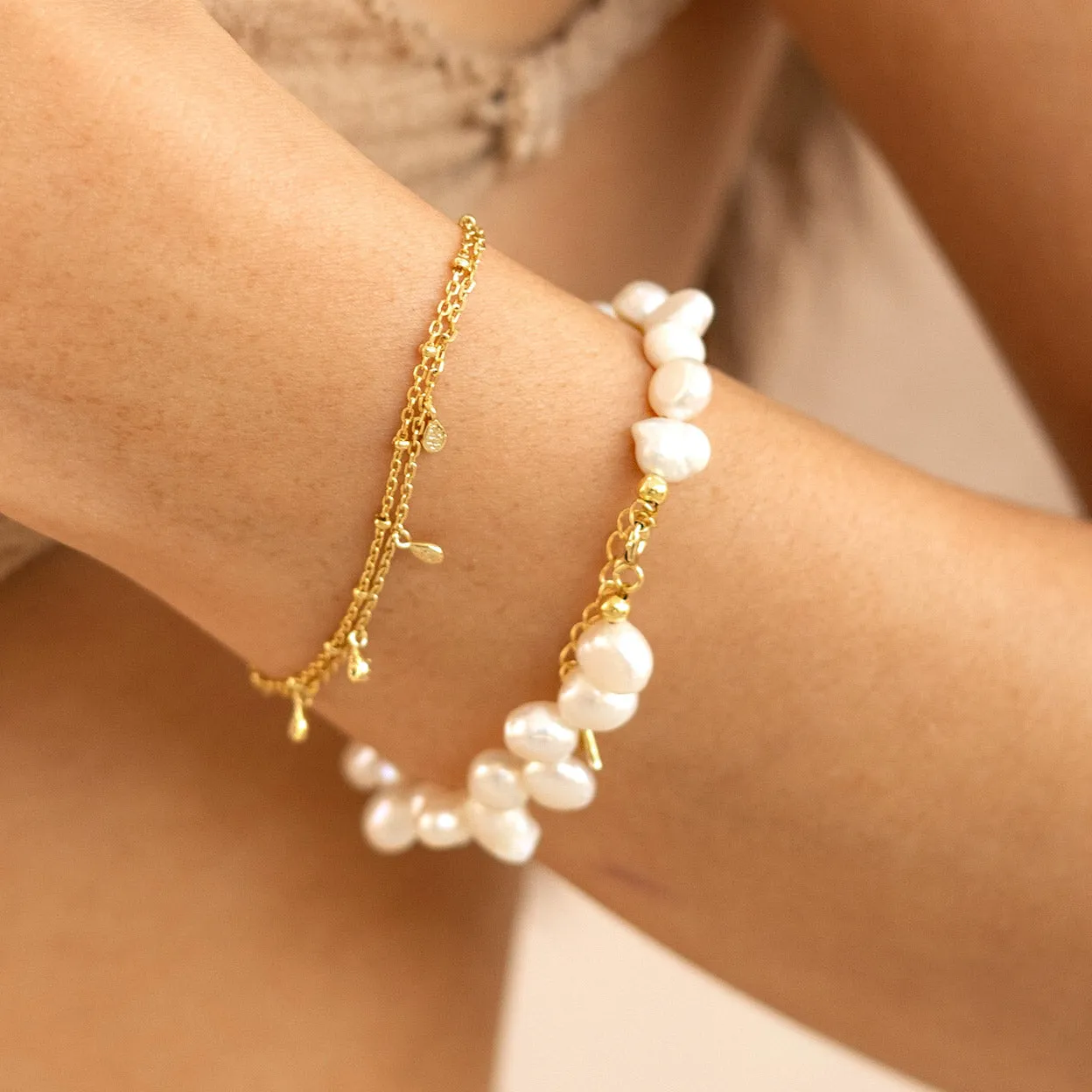 Baroque Pearl Bracelet