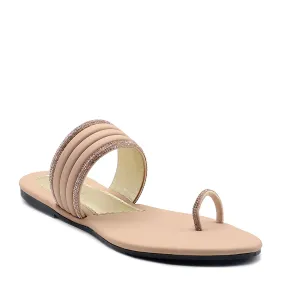 Beige Casual Chappal 000389