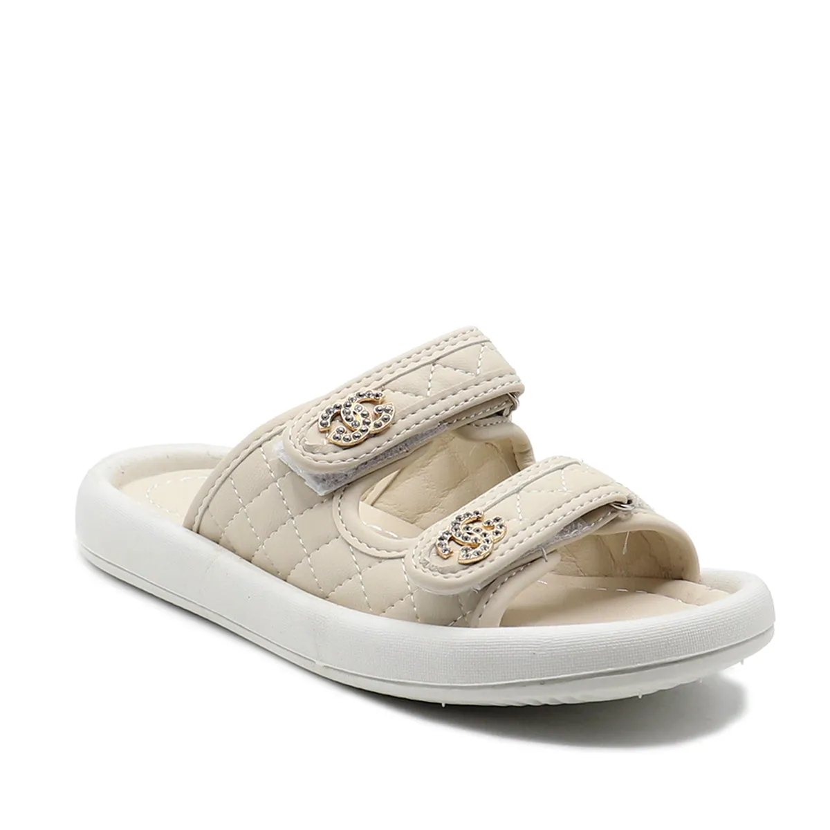 Beige Casual Slipper K00G20013