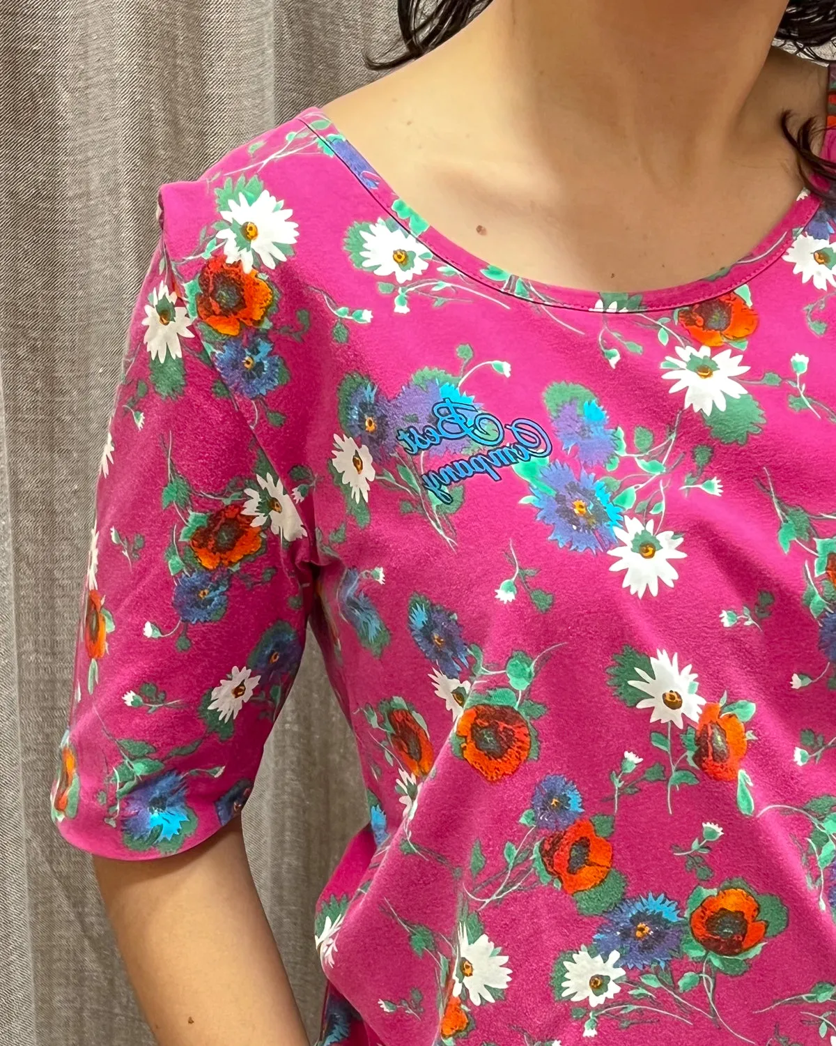 Best Company - Maglia Vintage A Fiori