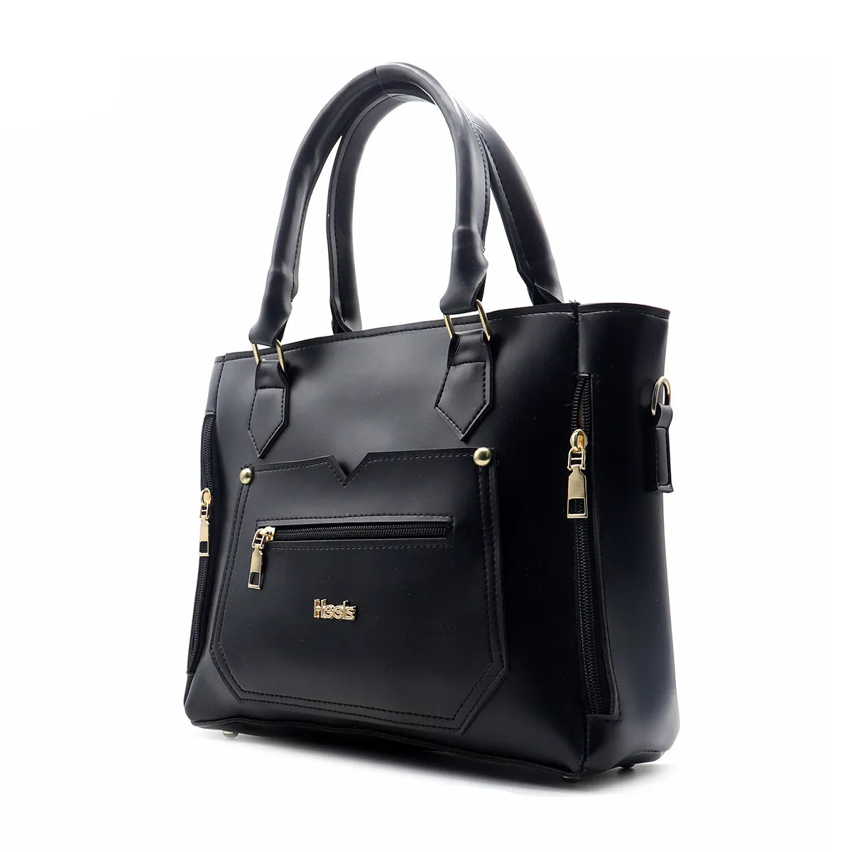 Black Casual Hand Bag P00P01165