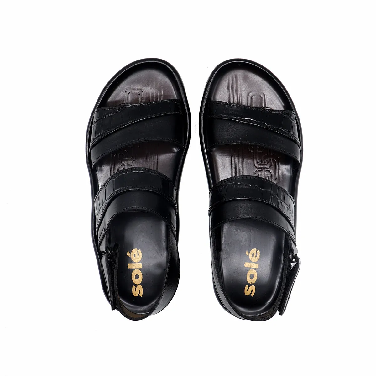 Black Casual Sandal 115126