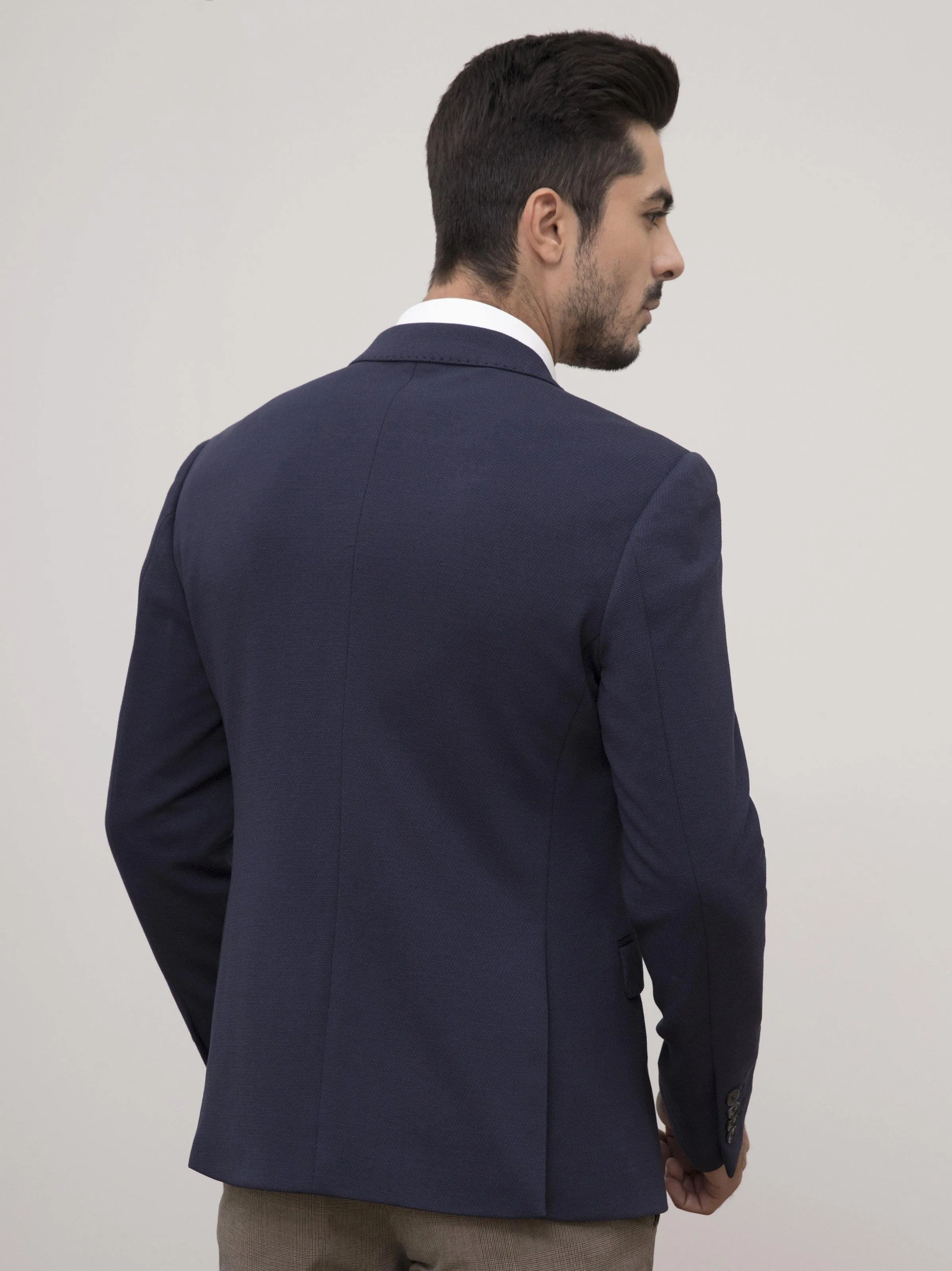 CASUAL COAT SLIM FIT NAVY