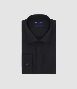 Chemise ajustée noire