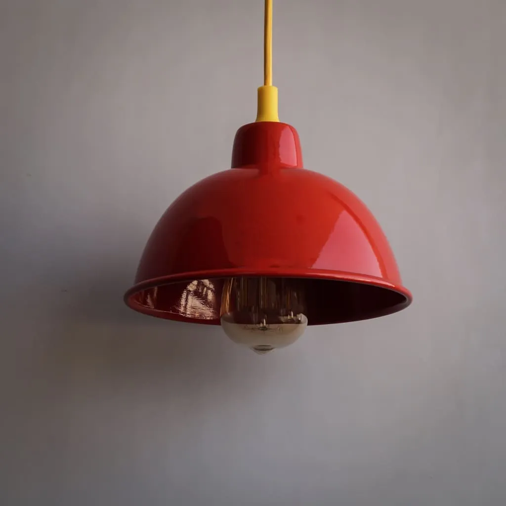 Clh133 Scarlet Red De Stijl Interior Style Classic 1917 Pendant Lamp