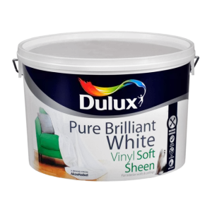 Dulux Vinyl Soft Sheen Pure Brilliant White 10L