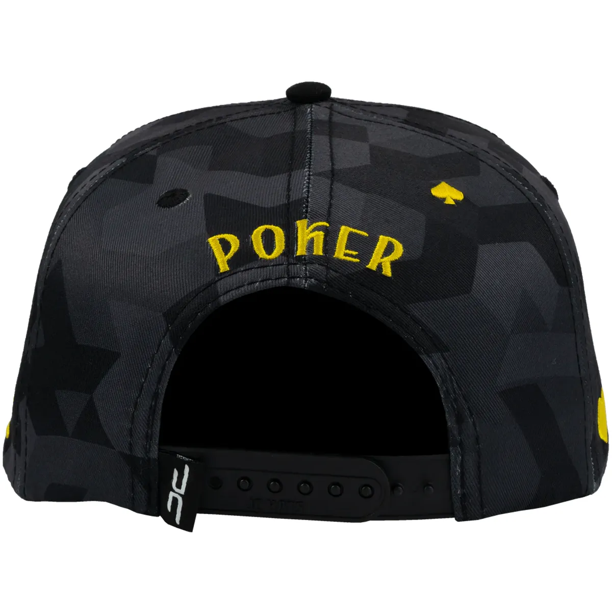 Gorra JC HATS Poker Camo Black Yellow