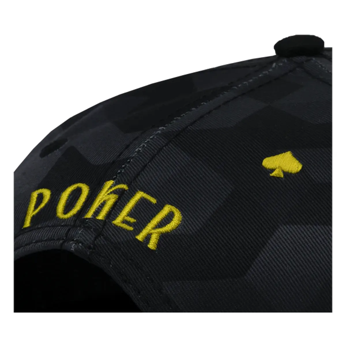 Gorra JC HATS Poker Camo Black Yellow