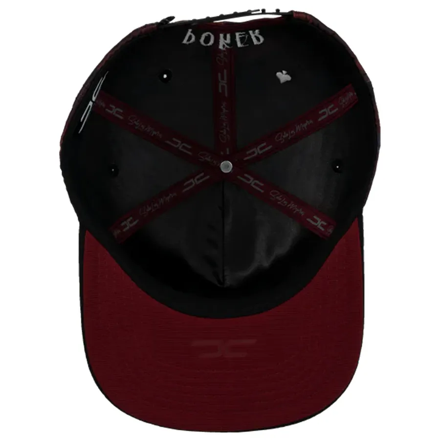 Gorra JC HATS Poker Camo Burgundy