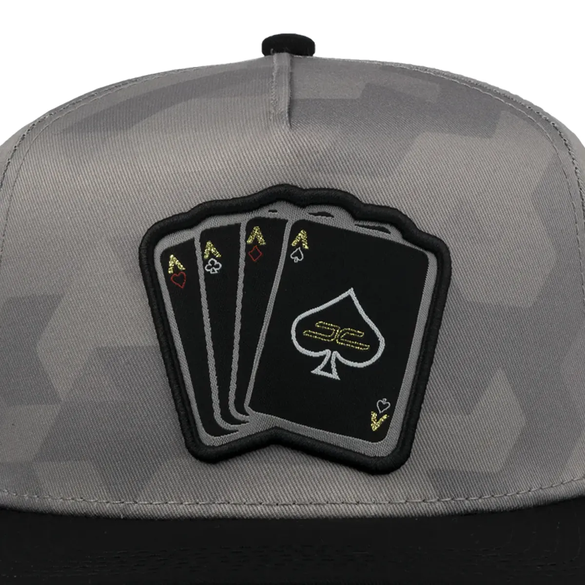 Gorra JC HATS Poker Camo Sand