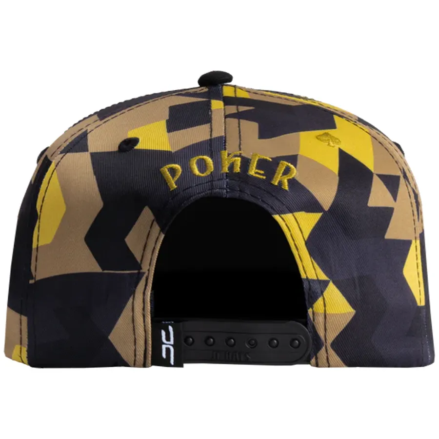 Gorra JC HATS Poker Camo Yellow