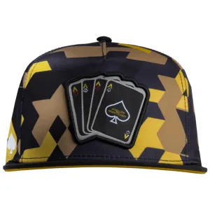 Gorra JC HATS Poker Camo Yellow