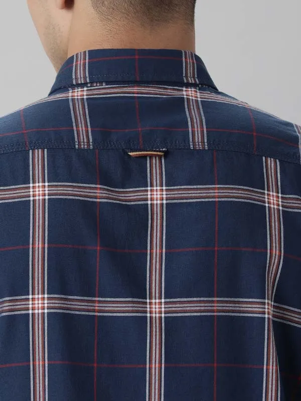 Men Checked Full Sleeve Cotton Shirt