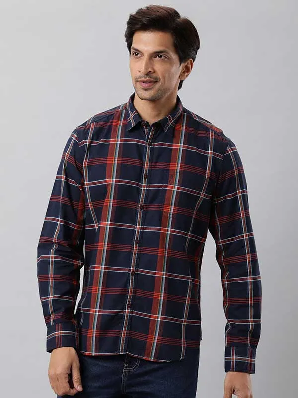 Men Checked Full Sleeve Cotton Shirt