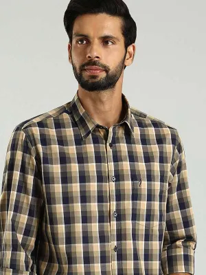 Men Checked Full Sleeve Cotton Shirt