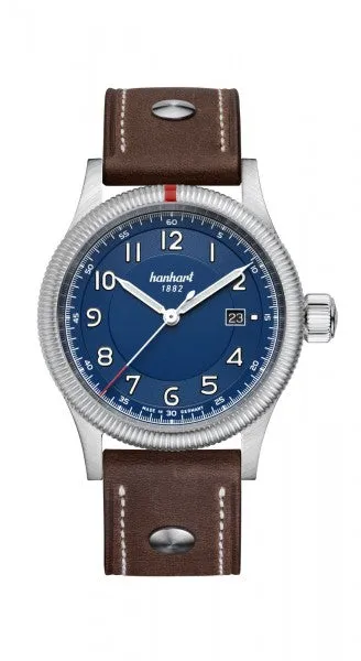 Montre Hanhart 1882 - Pioneer One Bleu