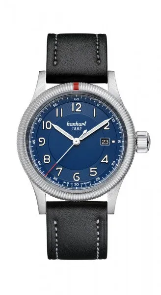 Montre Hanhart 1882 - Pioneer One Bleu