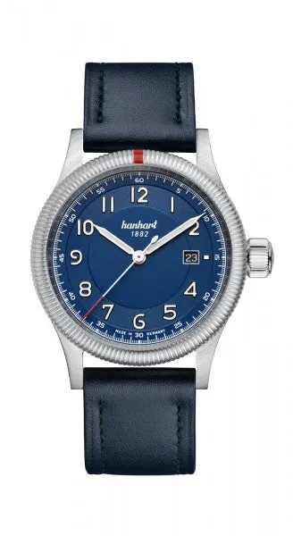 Montre Hanhart 1882 - Pioneer One Bleu