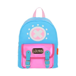 New Arrival Kee Pack Mini Backpack Azul Con Rosa Hebilla Chopper One Piece