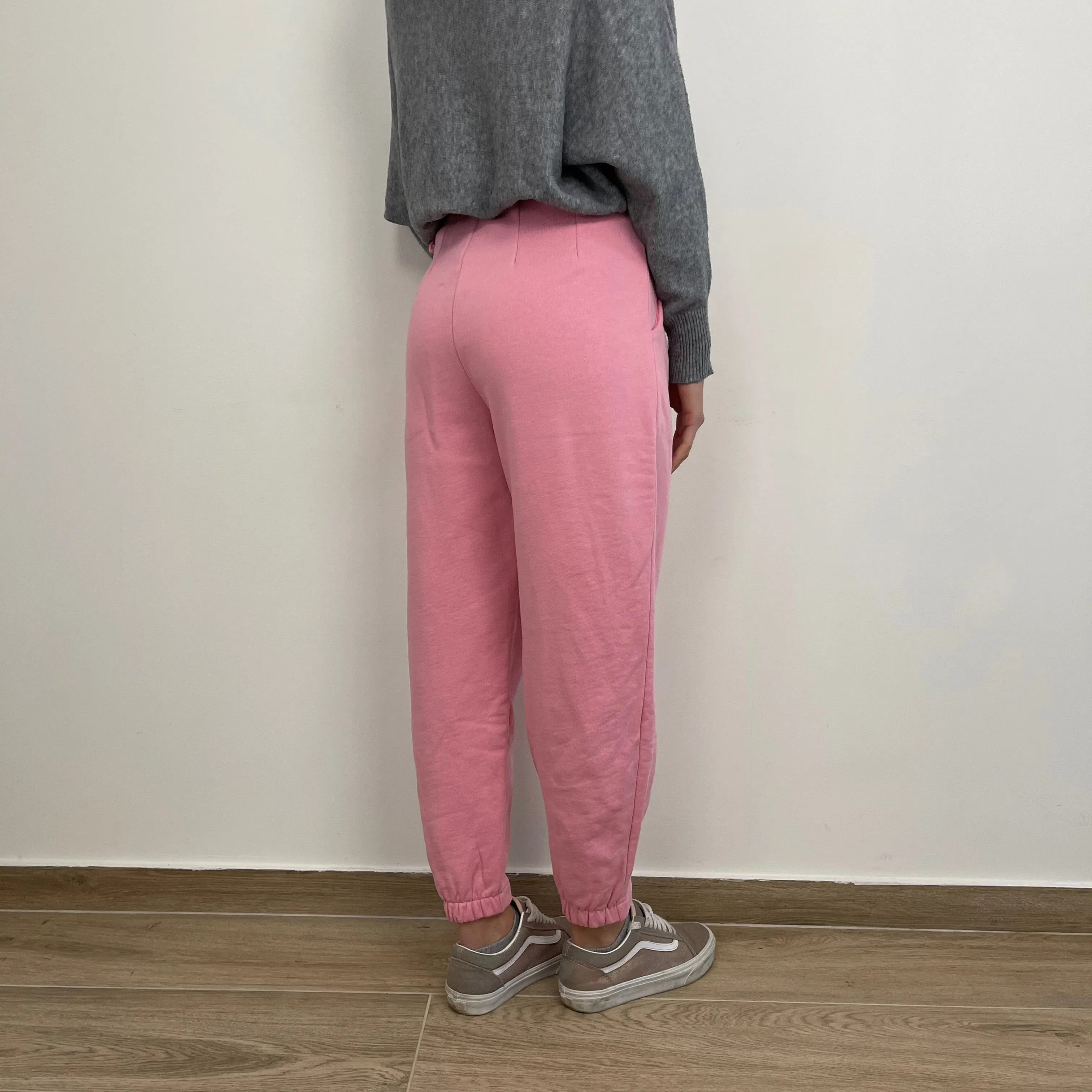 Pantaloni a vita alta rosa acceso Penelope Milano