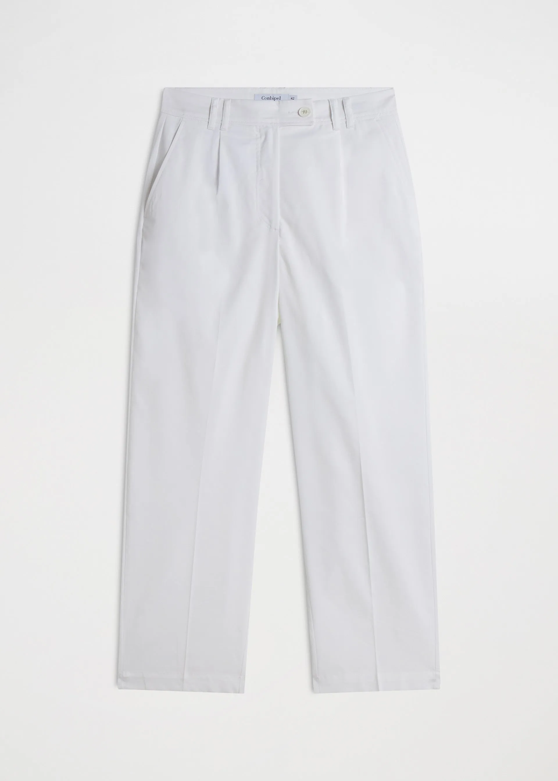 Pantaloni ampi con pinces