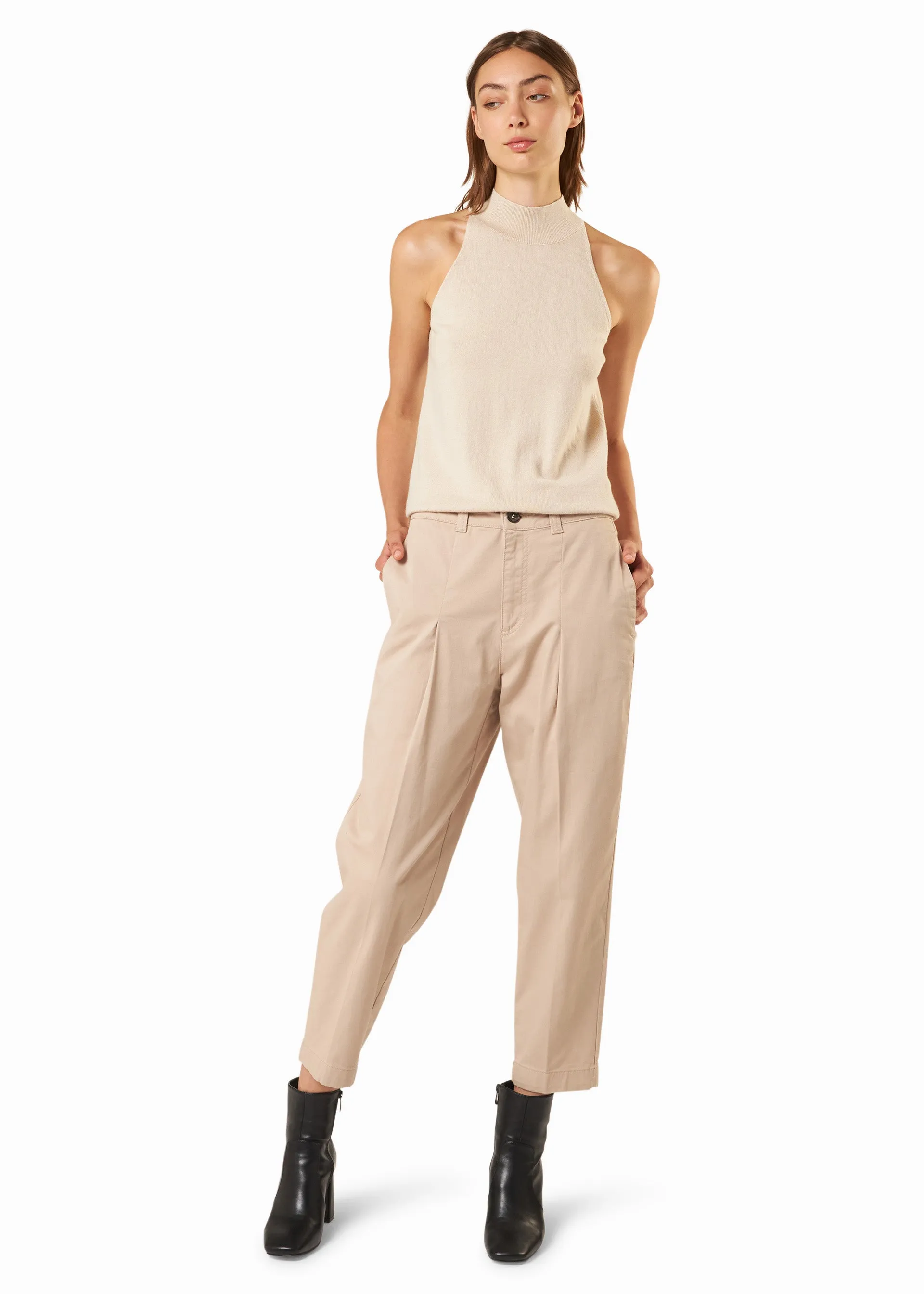 Pantaloni carrot fit