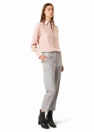 Pantaloni mélange slim