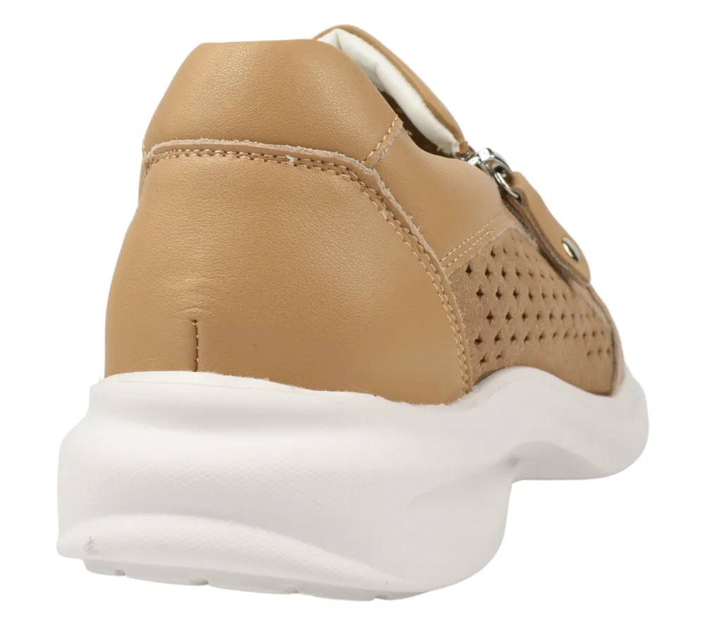 Pantofi sport, dama, FORMAZIONE, CS07 maro, piele naturala