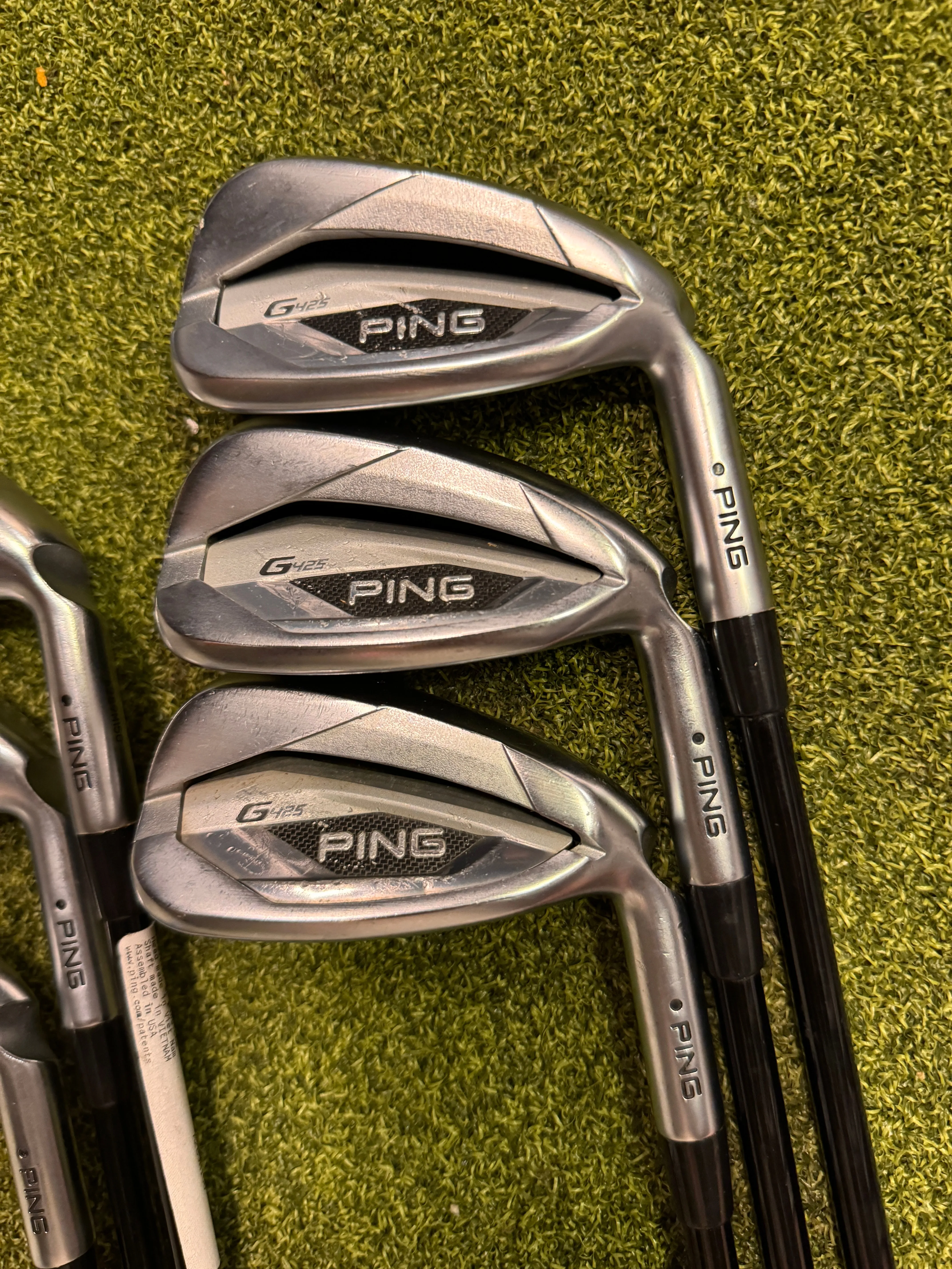 Ping G425 5-PW Iron Set, Alta Distanza Senior Flex, RH