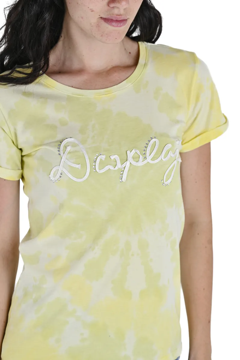 T-Shirt donna regular DSD 01 Giallo SS24